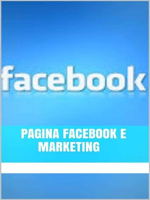 cover image of Pagina Facebook e Marketing